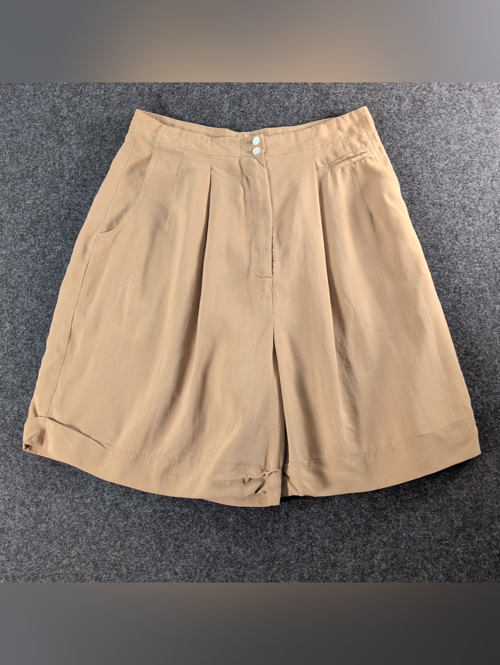 90s Express silk shorts